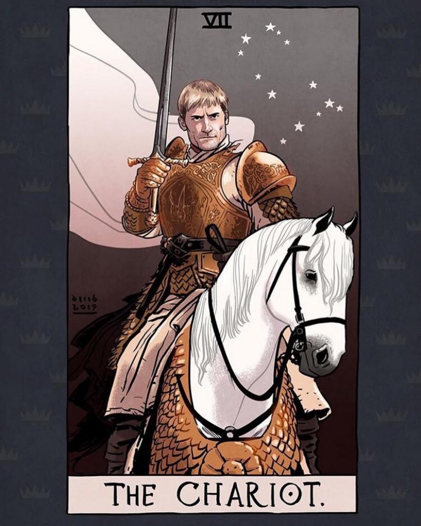 Tarot cards based on "Game of Thrones" Tarot cards based on "Game of Thrones"