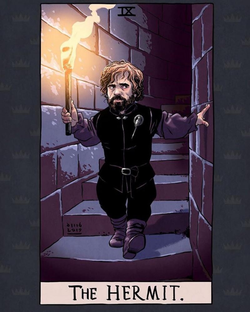 Tarot cards based on "Game of Thrones" Tarot cards based on "Game of Thrones"