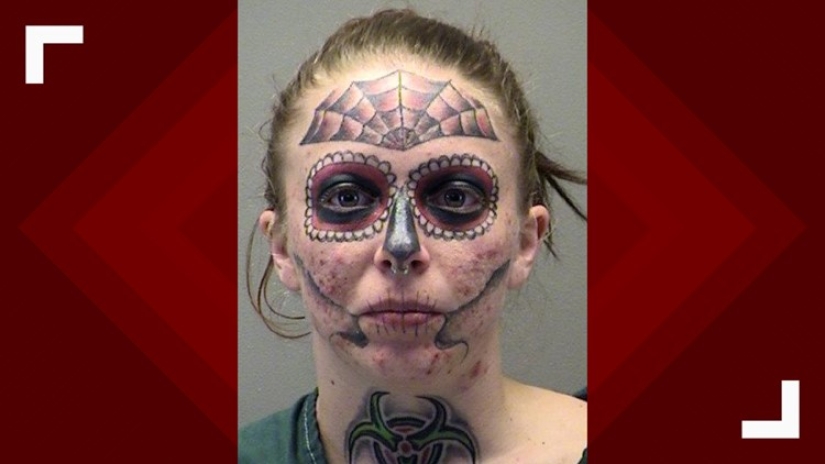 Tattooed recidivist from the USA became a star of social networks