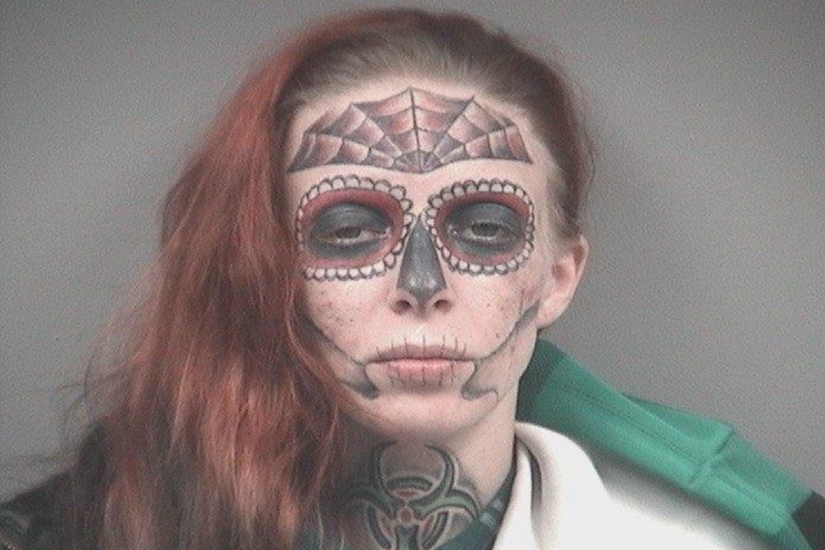 Tattooed recidivist from the USA became a star of social networks