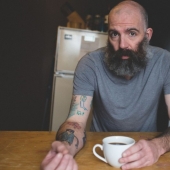 Tattoos based on son's sketches