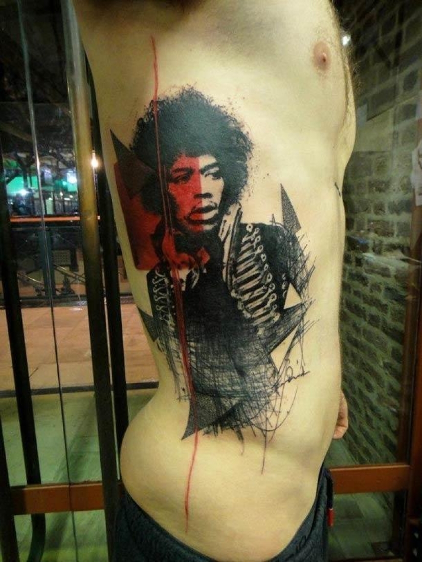 Tatuajes de obras maestras de un tatuador francés