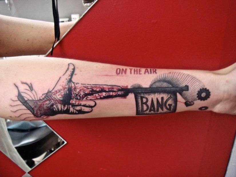Tatuajes de obras maestras de un tatuador francés