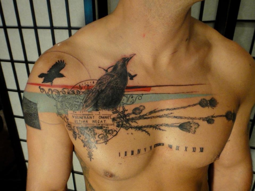 Tatuajes de obras maestras de un tatuador francés
