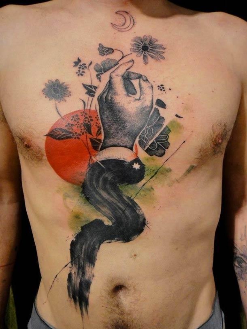Tatuajes de obras maestras de un tatuador francés