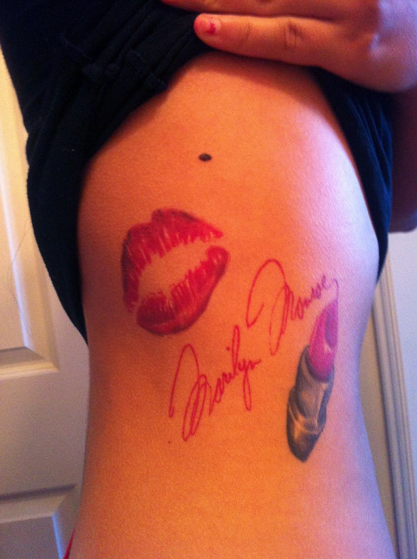 Tatuajes que ocultan marcas de nacimiento