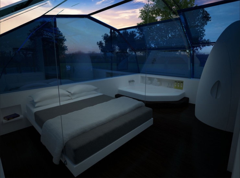 ¿Te gustaría vivir en una casa de cristal?