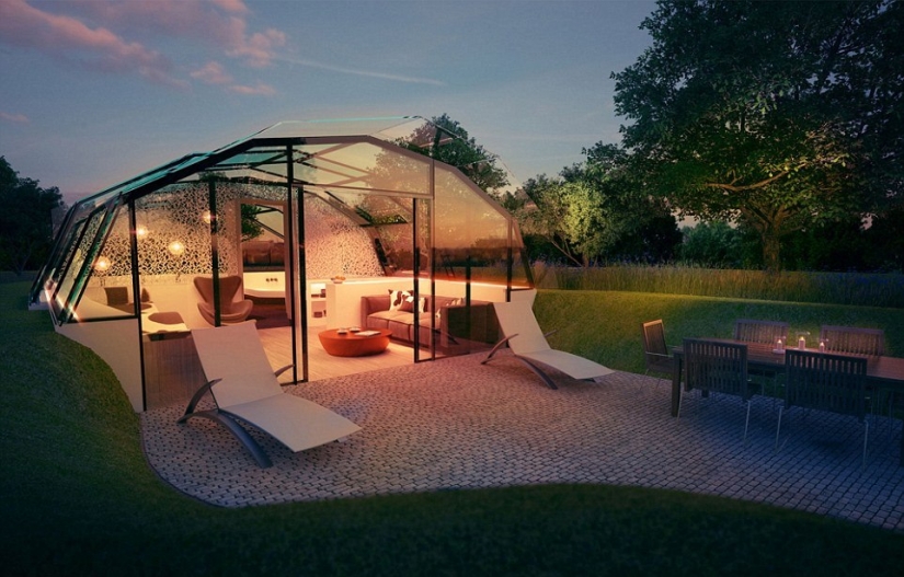 ¿Te gustaría vivir en una casa de cristal?