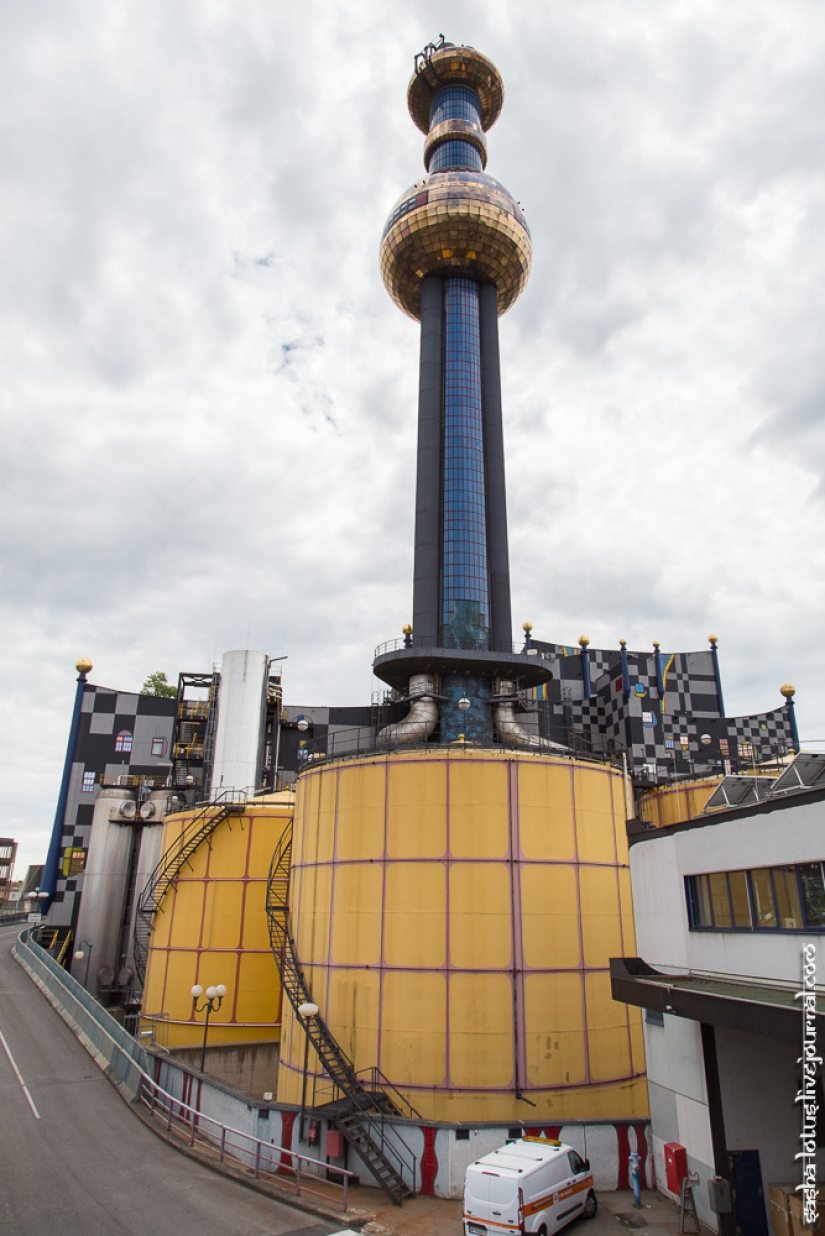 Tecnología, respeto al medio ambiente y arte: planta de incineración en Viena