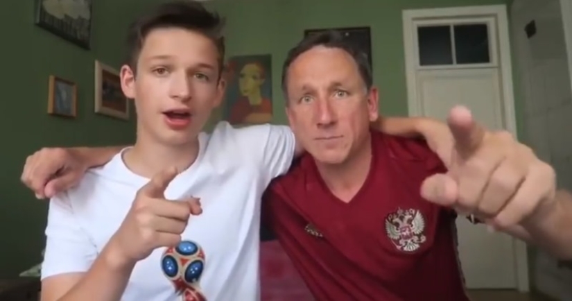 Terriblemente lindos y extremadamente honestos: un padre y un hijo de Inglaterra desacreditaron los principales mitos sobre Rusia