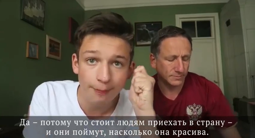 Terriblemente lindos y extremadamente honestos: un padre y un hijo de Inglaterra desacreditaron los principales mitos sobre Rusia