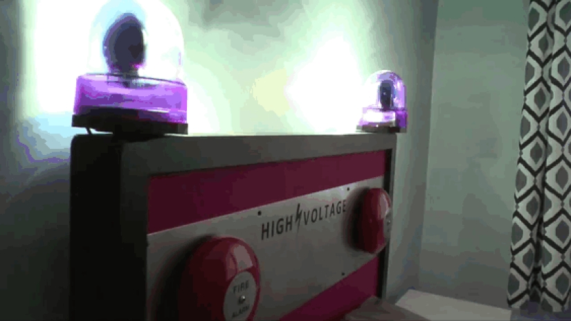 Thank God there is a bed that throws you out of bed in the morning Thank God there is a bed that throws you out of bed in the morning