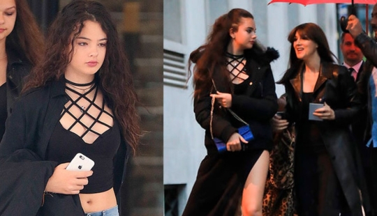 The 14-year-old daughter of Monica Bellucci and Vincent Cassel almost caught up with her mother in beauty The 14-year-old daughter of Monica Bellucci and Vincent Cassel almost caught up with her mother in beauty