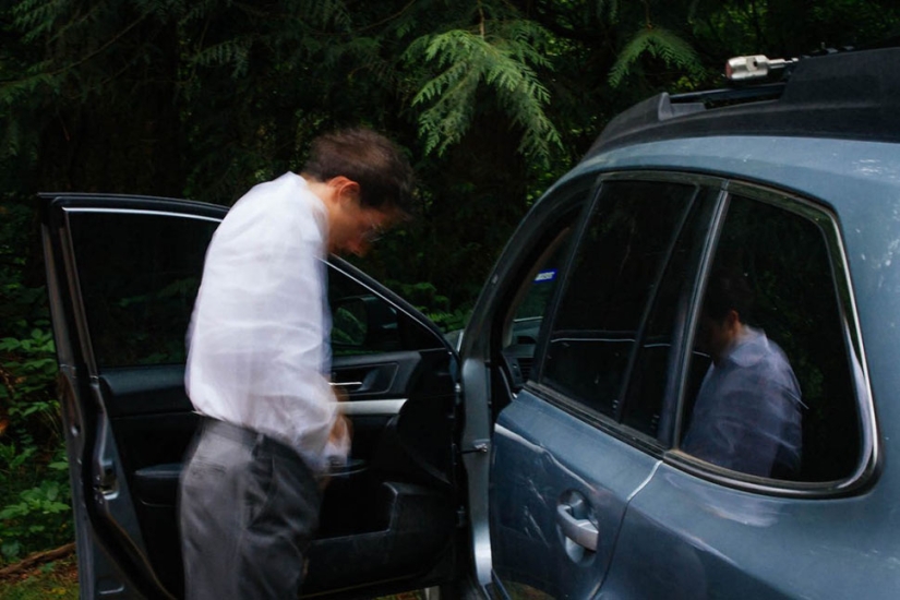 The 22-year-old intern lived in a car for 40 days and managed to go to work in a suit