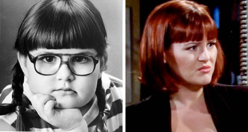 The actors of the "Big Bang Theory" before they became famous