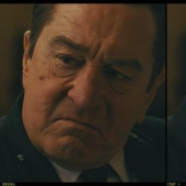 The actors of the film "The Irishman" before and after computer rejuvenation
