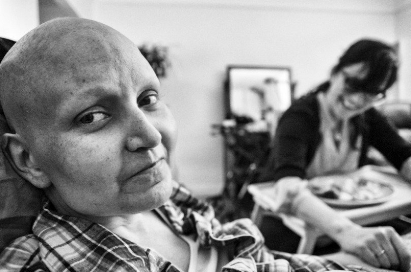 "The battle we didn't choose": an American captured how his wife was dying of cancer "The battle we didn't choose": an American captured how his wife was dying of cancer