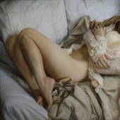 The beauty of the female body in the stunningly realistic works of Sergei Marshennikov