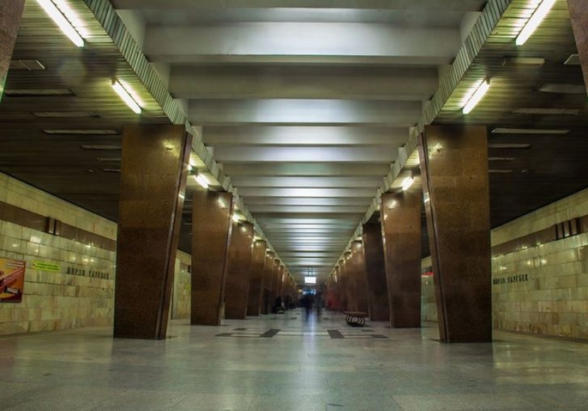 The beauty of the Tashkent metro