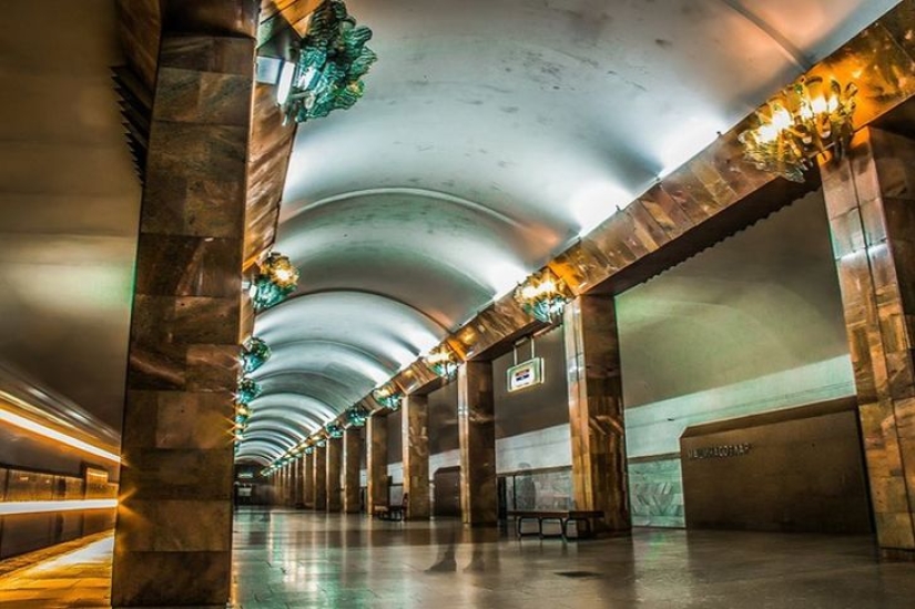 The beauty of the Tashkent metro