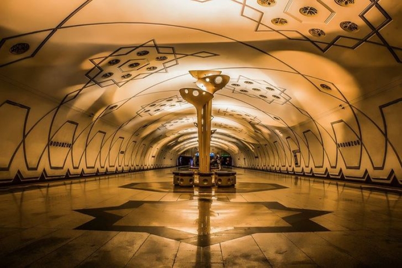 The beauty of the Tashkent metro