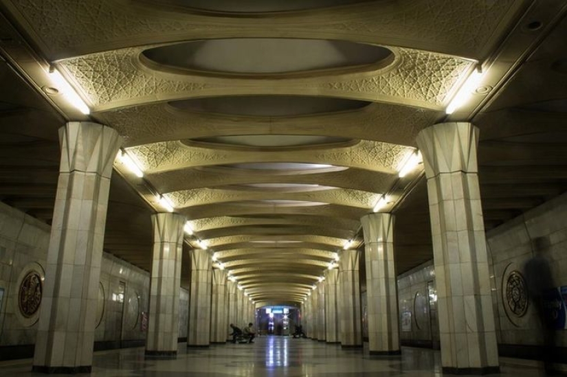 The beauty of the Tashkent metro