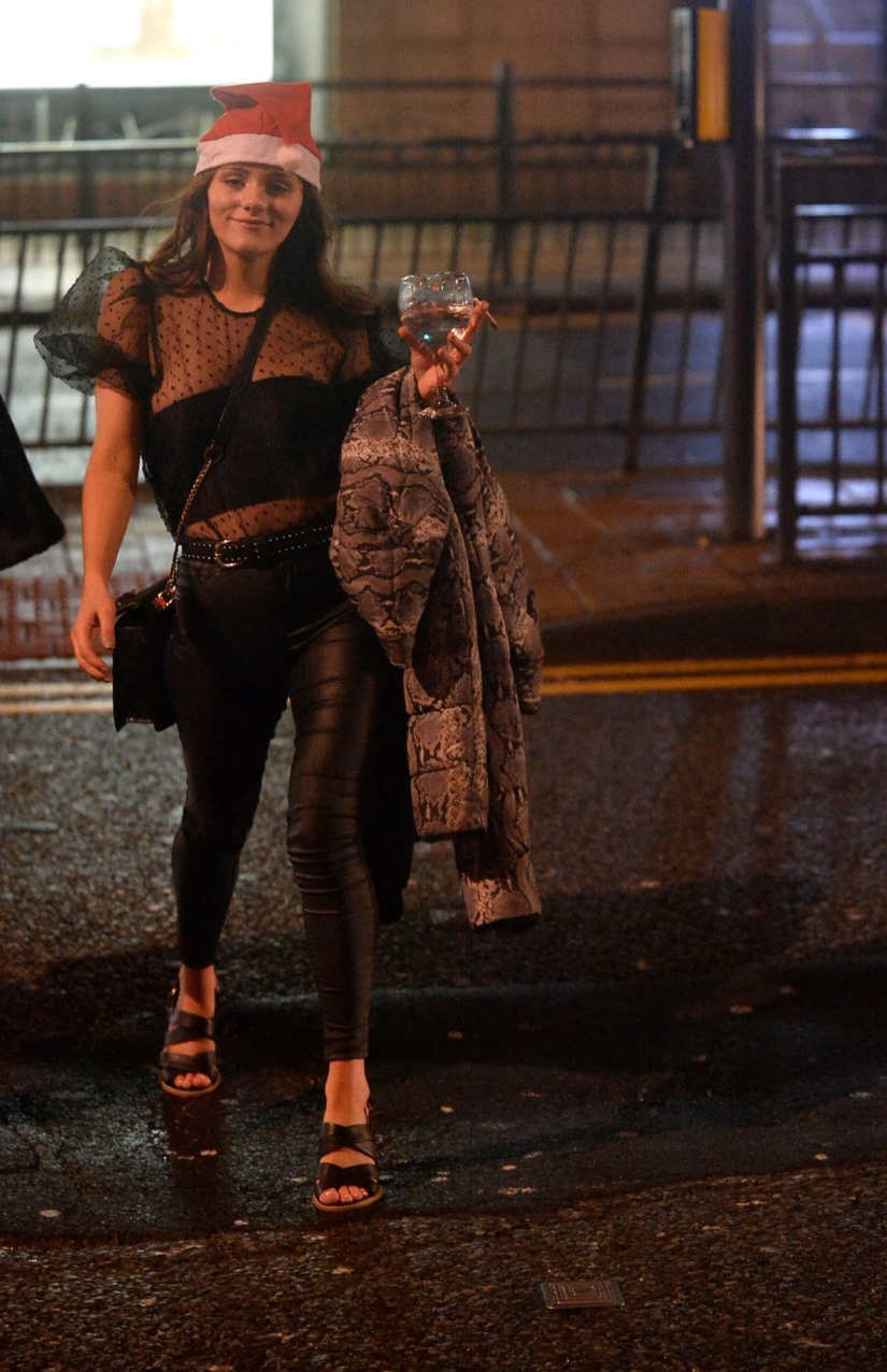 The bells are ringing! New Year's binge rolls across the UK