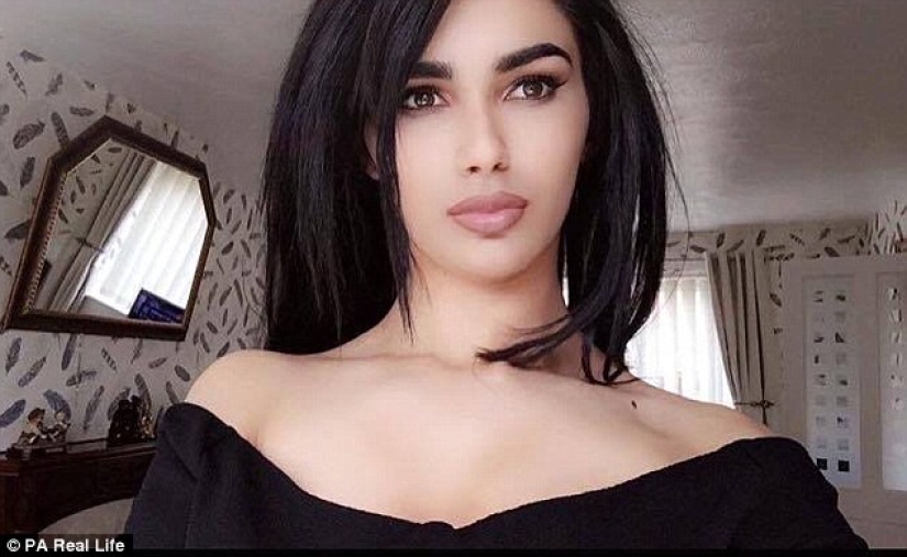 The boy went on vacation, and returned as a girl similar to Kim Kardashian