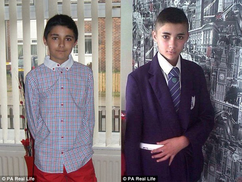 The boy went on vacation, and returned as a girl similar to Kim Kardashian
