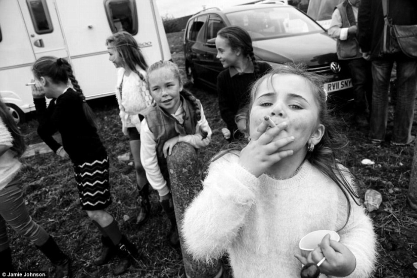The children of Irish Gypsies who grew up too early