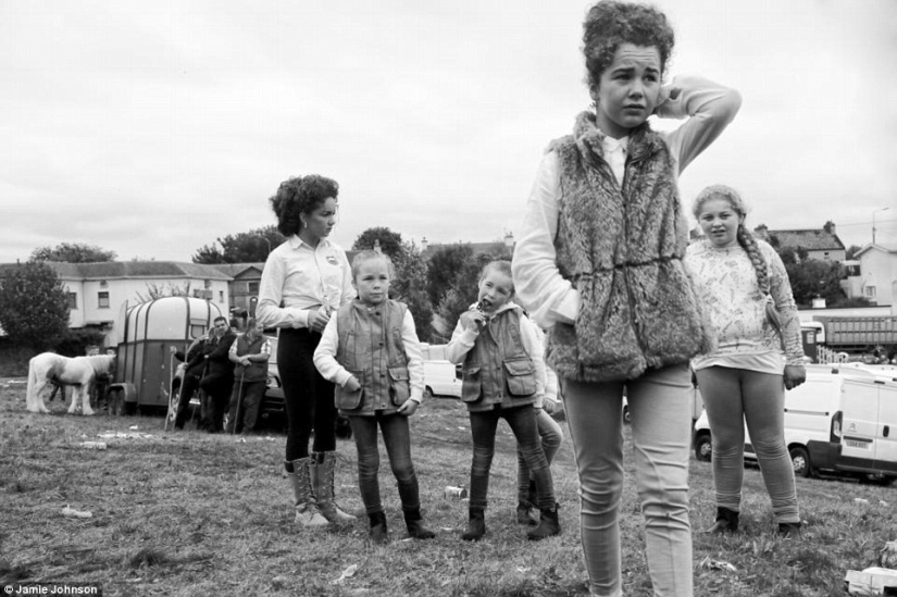The children of Irish Gypsies who grew up too early