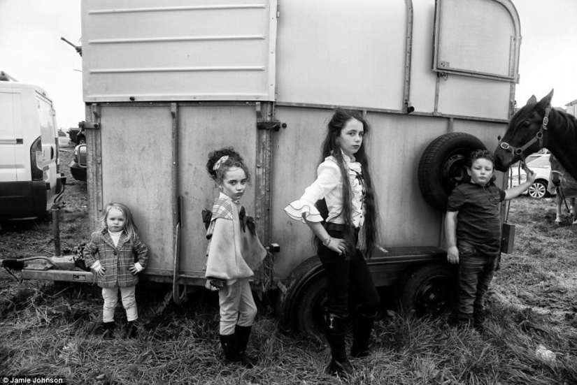 The children of Irish Gypsies who grew up too early