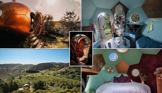 The Conker crazy hotel steampunk in the Welsh wilderness