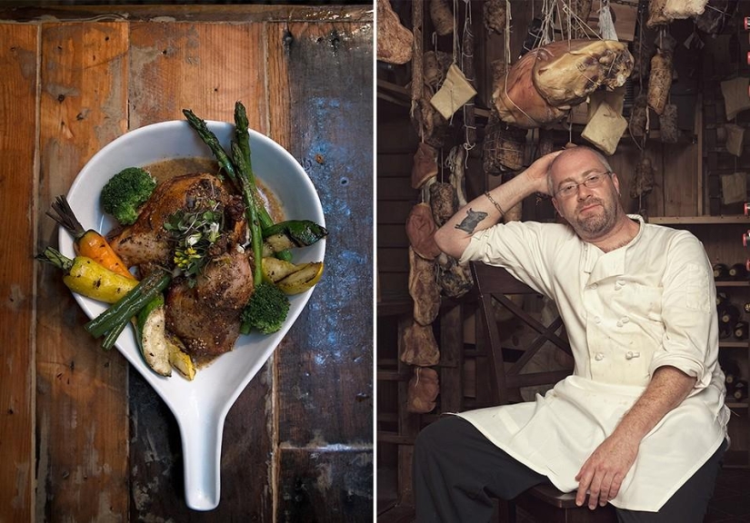 The cook and his work