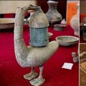 The elixir of immortality has been found: a bronze vessel with a mysterious liquid was found in an ancient Chinese grave