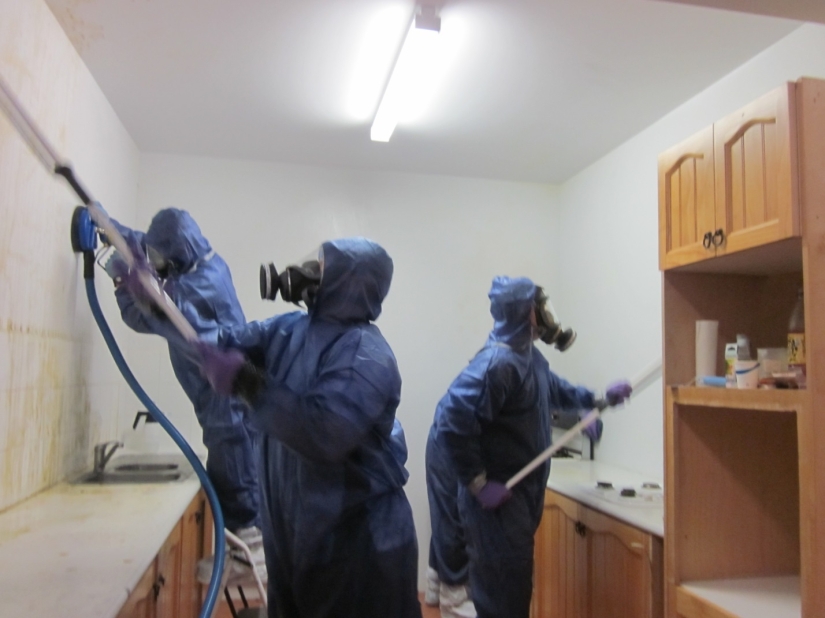 The everyday life of a janitor after the murders