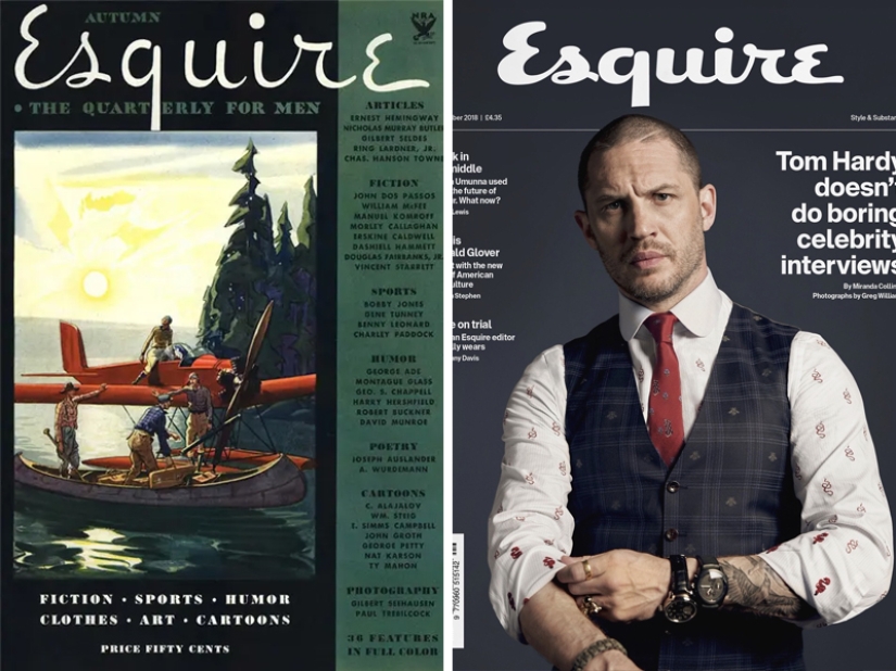 The evolution of cult magazine covers: then and now