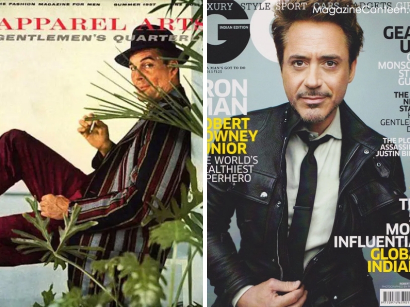The evolution of cult magazine covers: then and now