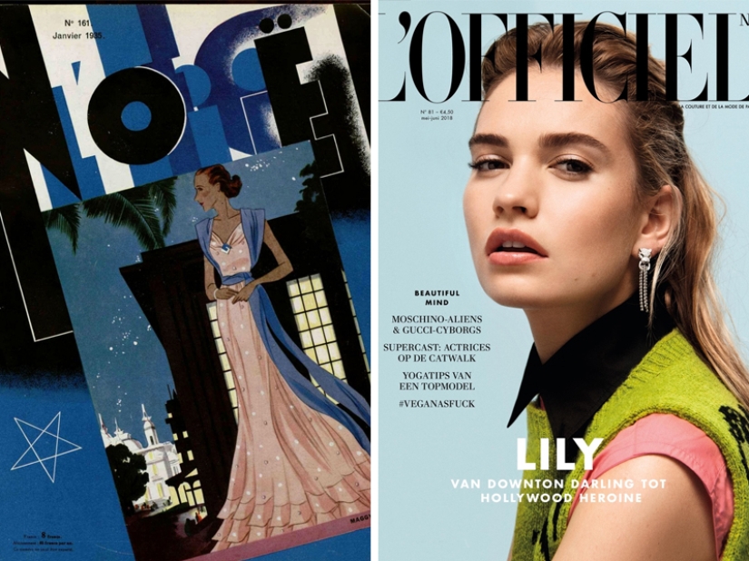 The evolution of cult magazine covers: then and now