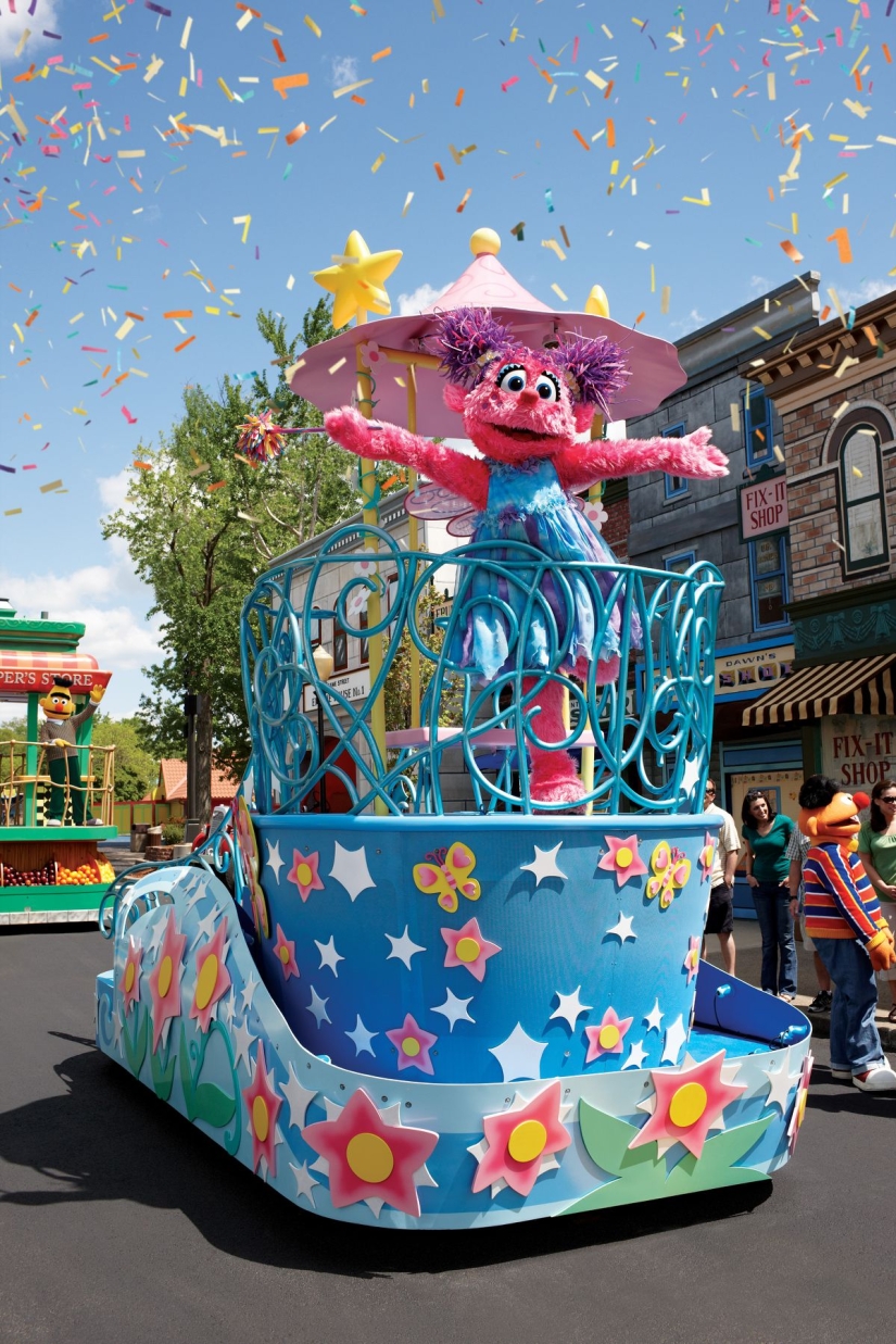 The first park safe for children with autism has appeared in the USA. It is dedicated to Sesame Street