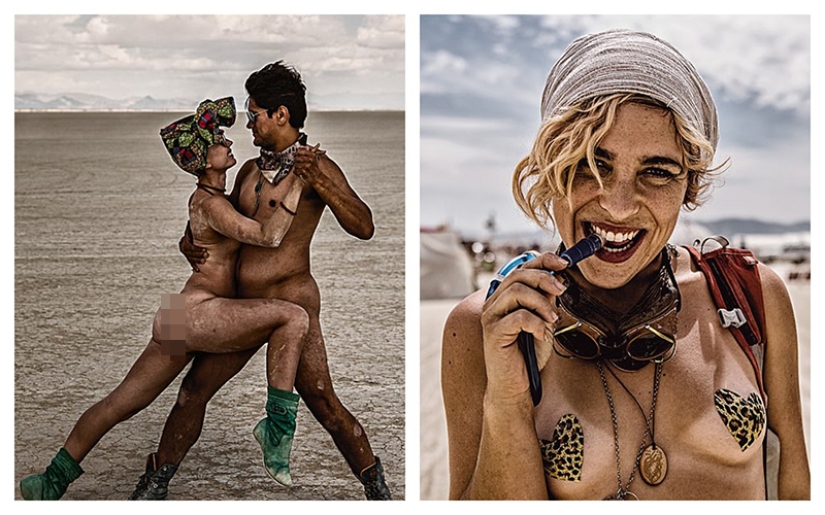 The Flame of Freedom: naked feelings and bodies at the annual Burning Man Festivals