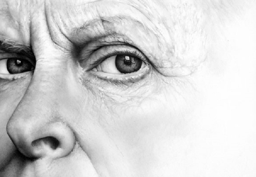 The Flesh Project: los dibujos realistas de Kat Riley exploran el tema del cuerpo y el tacto