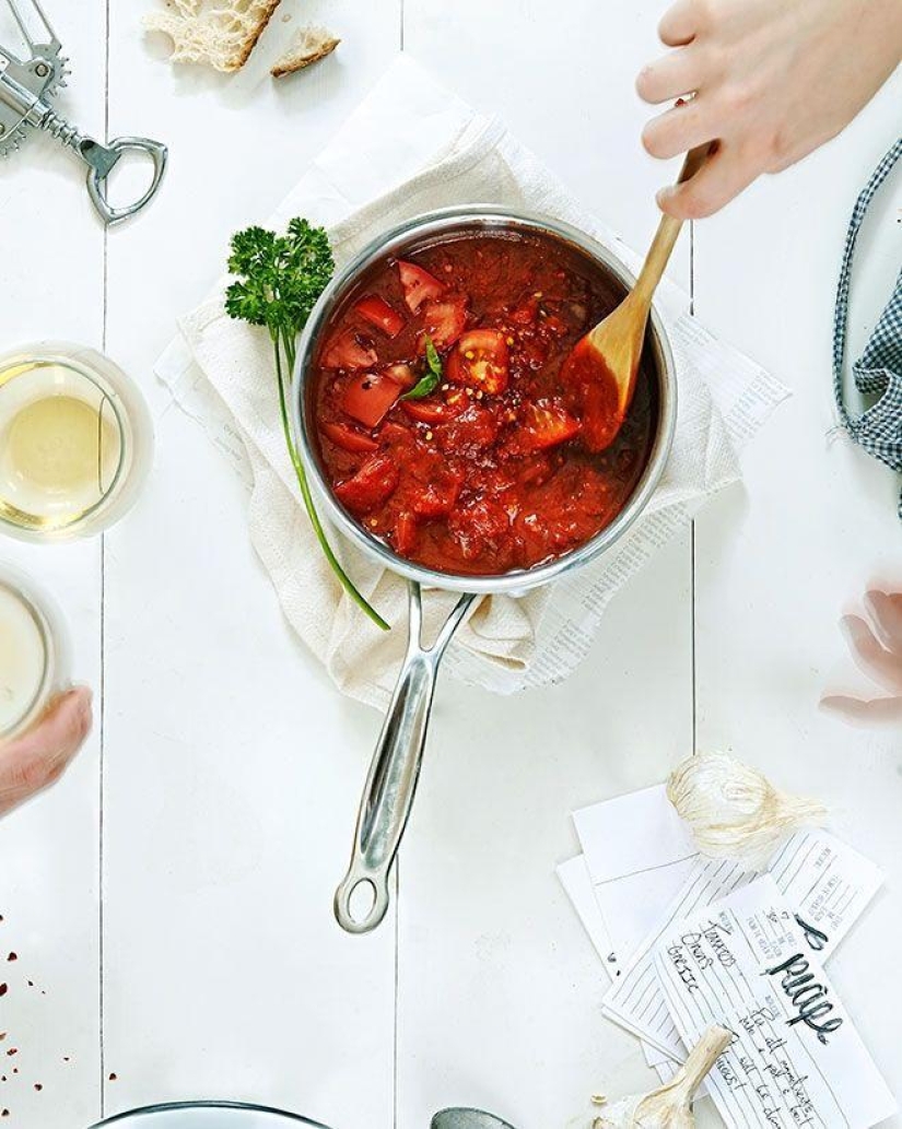 The food in the photo has never been so delicious! The food in the photo has never been so delicious!