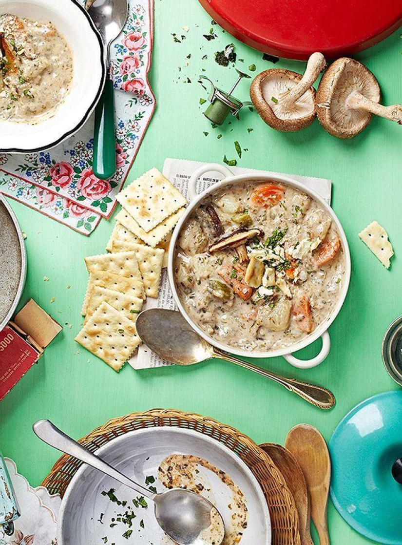 The food in the photo has never been so delicious! The food in the photo has never been so delicious!