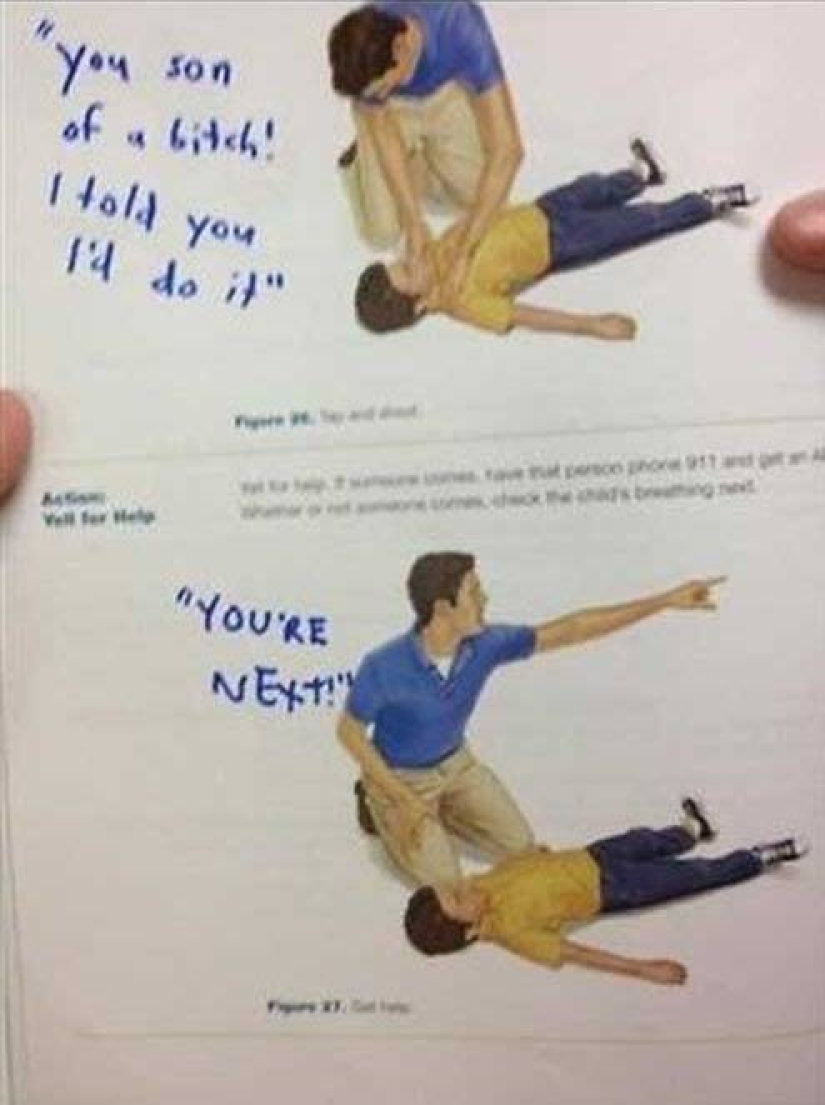 The funniest drawings of deadly bored students and schoolchildren