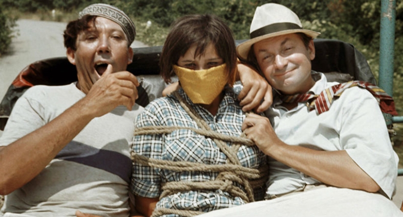 The German was shown the Soviet film "The Caucasian Captive", and here are his comments