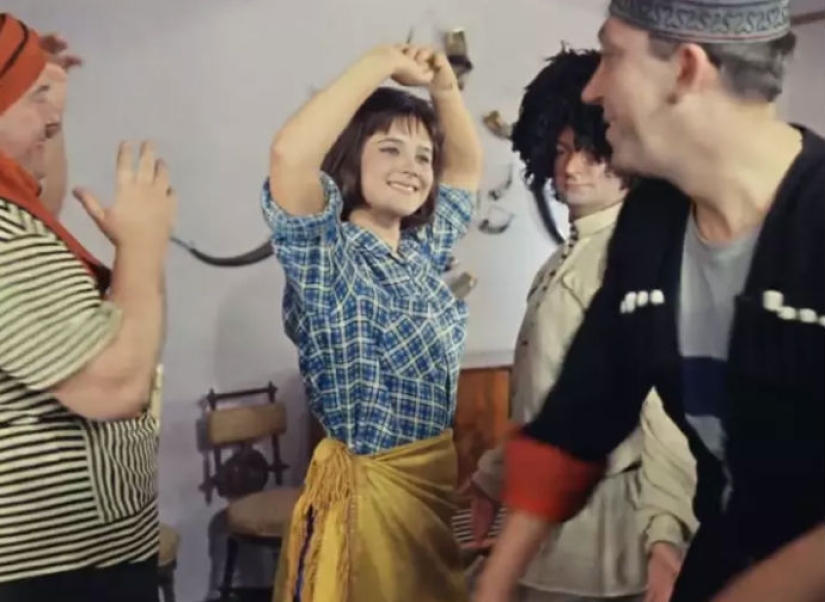 The German was shown the Soviet film "The Caucasian Captive", and here are his comments