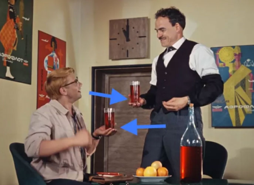 The German was shown the Soviet film "The Caucasian Captive", and here are his comments