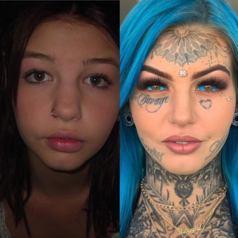 The girl with the dragon's eyes: an Australian woman went blind after getting a tattoo on her eyeballs