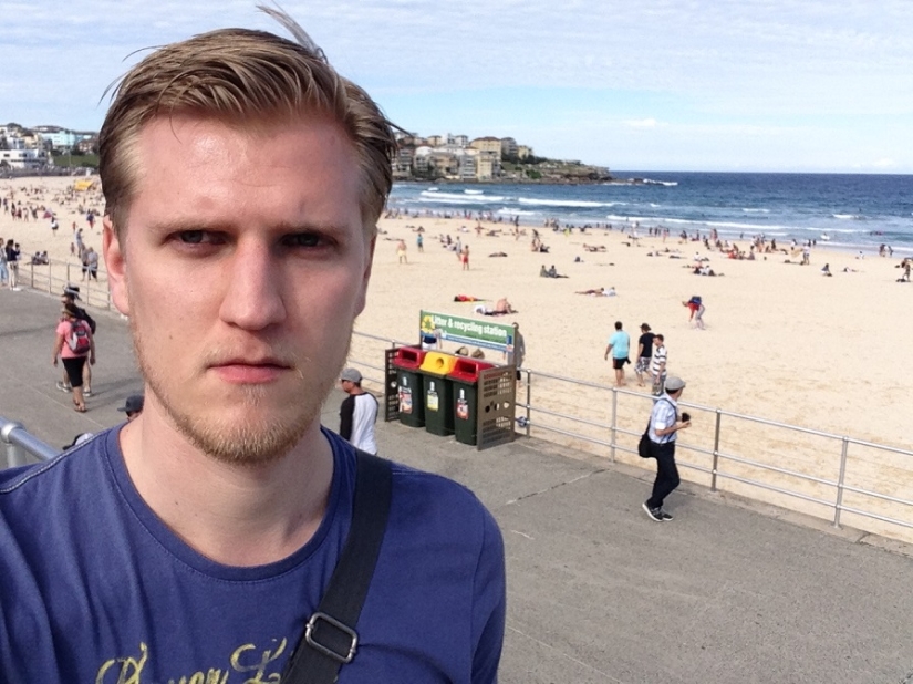 The guy traveled around Australia and became disillusioned with koalas